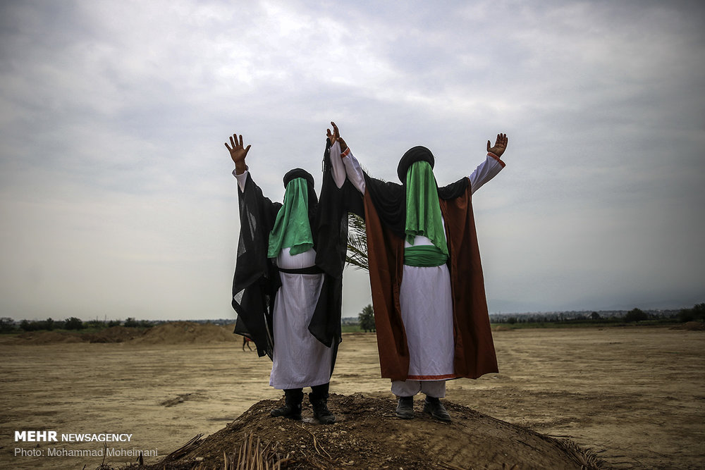 تصویری رپورٹ: گرگان میں واقعہ غدیر کا منظر پیش کیا گيا