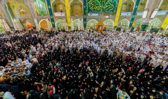 توافد آلاف الزائرين الى النجف الاشرف لإحياء "عيد الغدير الأغر"