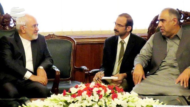 ایران کے وزیر خارجہ کا دورہ پاکستان