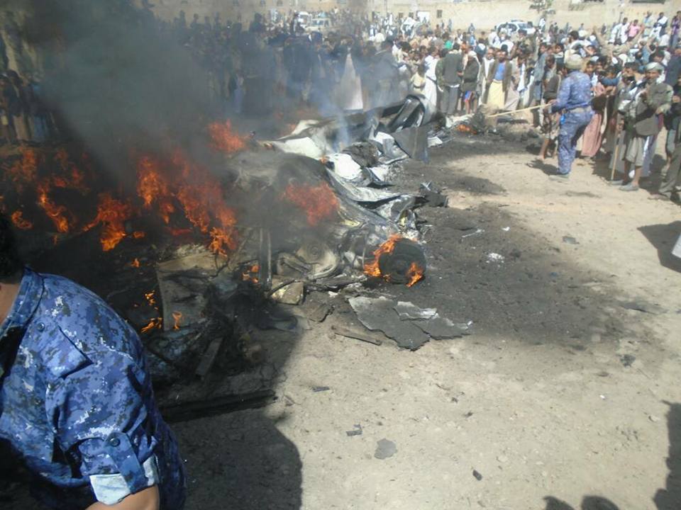 إسقاط طائرة بدون طيار تابعة للعدوان السعودي في جيزان 