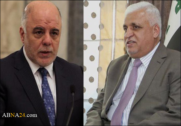العبادي يعفي الفياض من مهامه كمستشار للامن الوطني ورئاسة الحشد الشعبي