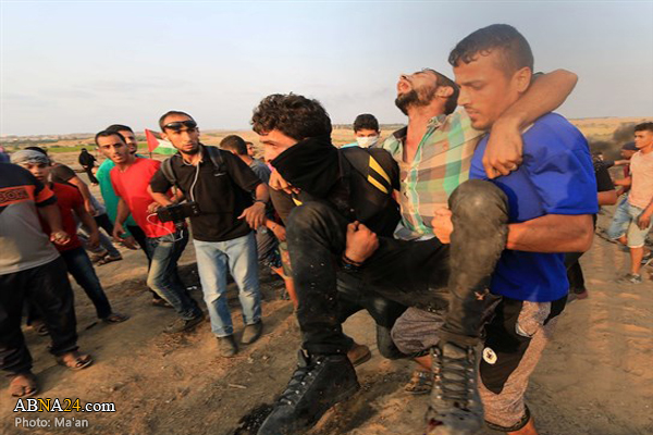At least 200 Palestinians injured in Gaza / Pics