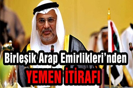 BAE'den Yemen İtirafı