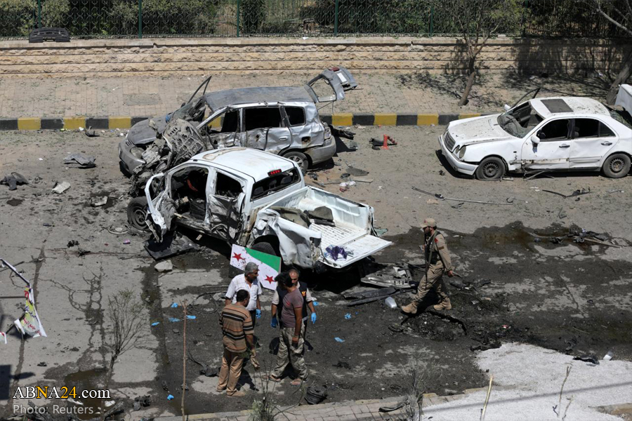 Blast strikes north Syria town; 2 killed / Pics