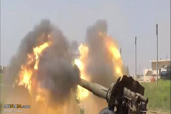 Syrian Army destroys rocket launching pads for terrorists in Hama
