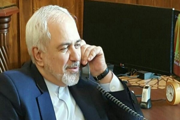 فرانس اور ایران کے وزراء خارجہ کی ٹیلیفون پر گفتگو