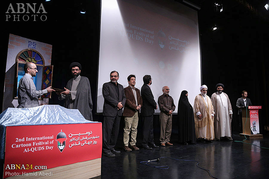 Photos: Closing ceremony of "2nd International Cartoon Festival on International Al-Quds Day" / 2