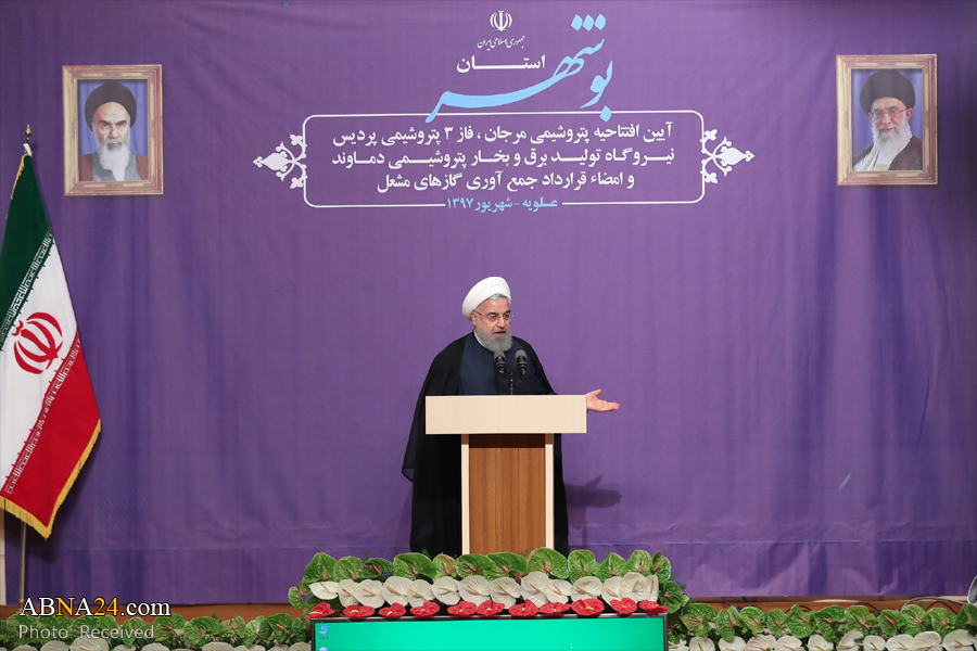  Pres. Rouhani: Enemies not able to stop Iranian nation’s progress