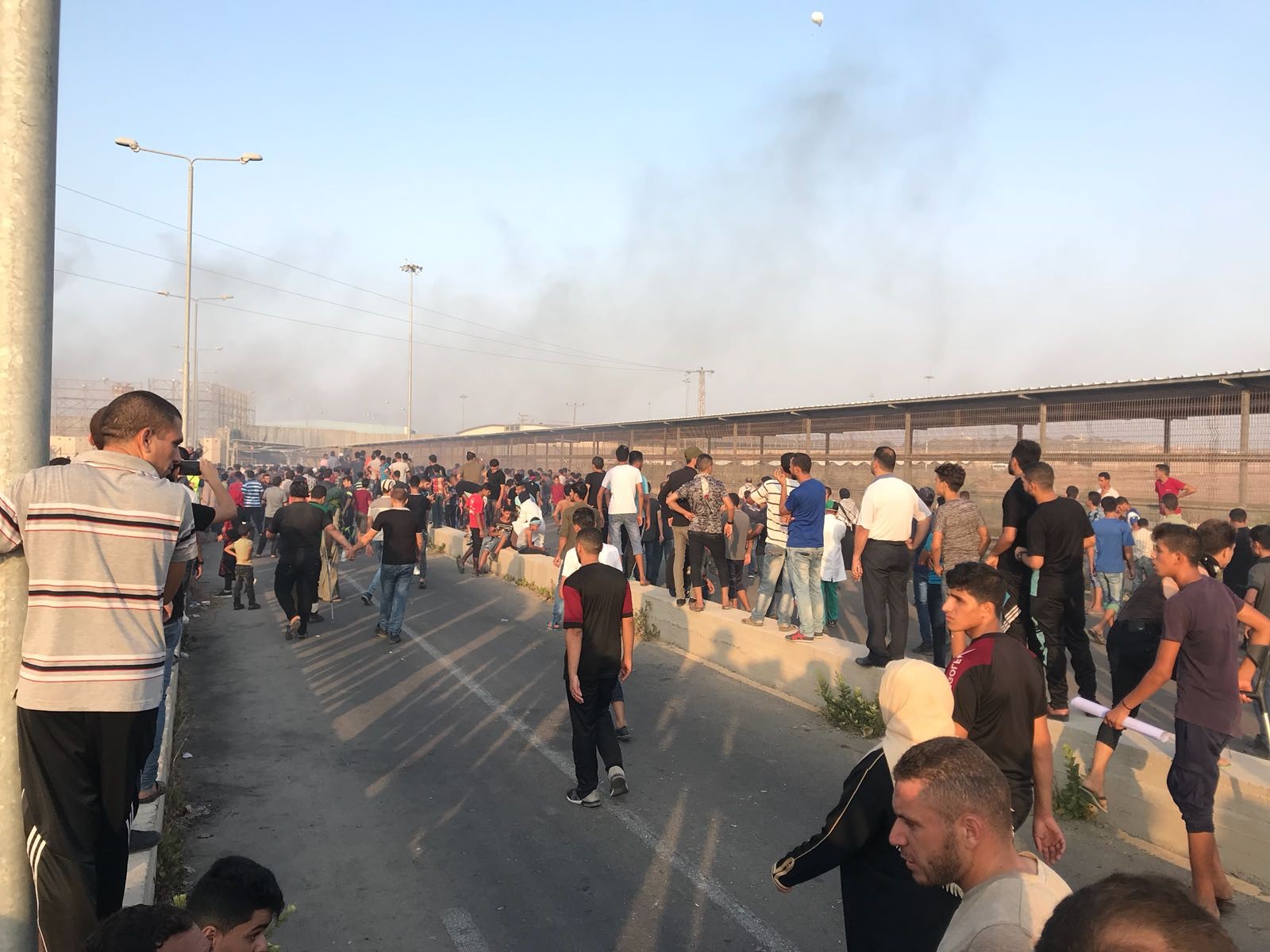 اصابتان برصاص الاحتلال قرب معبر "إيرز" شمال القطاع+(صور)