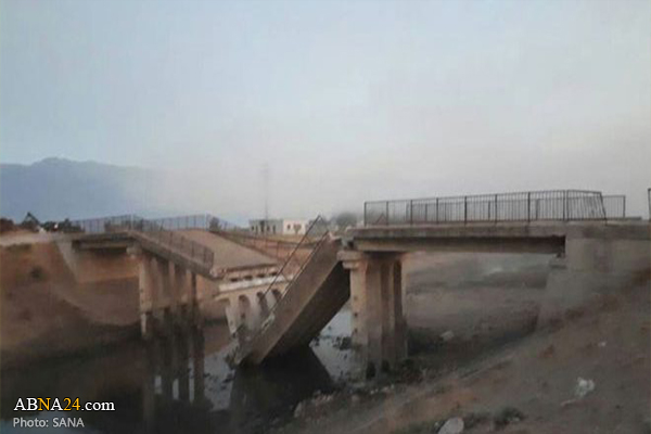 Terrorists destroy al-Twaineh Bridge in Syria's Hama