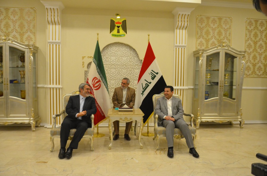 وزير الداخلية الايراني يصل الى بغداد