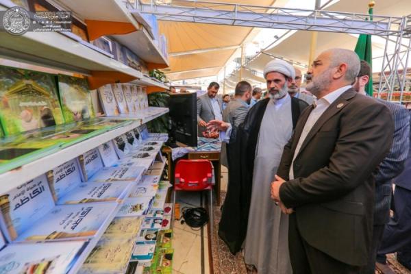  افتتاح معرض للكتاب ضمن فعاليات مهرجان الغدير السنوي السابع 