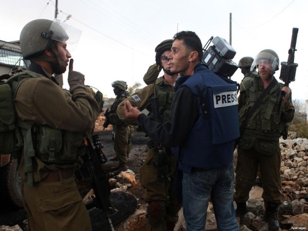 Israel Tahan Wartawan Palestin