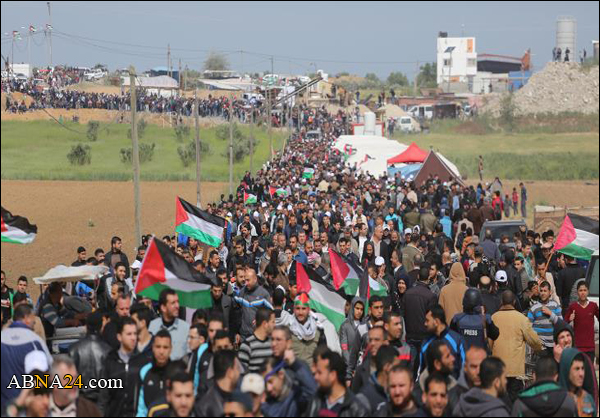 الغزيون يستعدون للمشاركة في "جمعة عائدون رغم أنف ترامب"