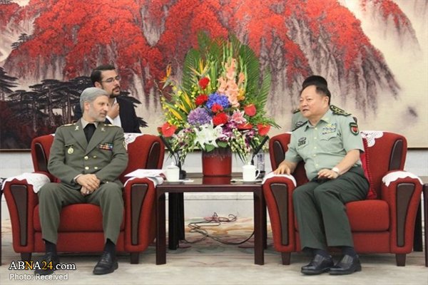 Iranian DM hails Chinese support for Syria