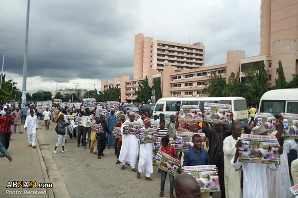 Photos: Free Zakzaky peaceful protest held in Abuja