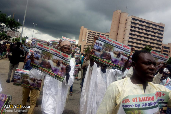 “Los shiítas nigerianos conmemoraron los 1.000 días de la detención del Sheij Al-Zakzaky”