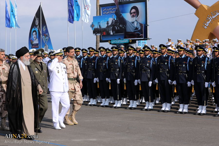Photos: Imam Khamenei attends graduation ceremony at Naval Academy of Nowshahr