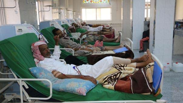 وزارة الصحة تعلن وفاة 27 ألف مريض منذ إغلاق مطار صنعاء الدولي قبل عامين 
