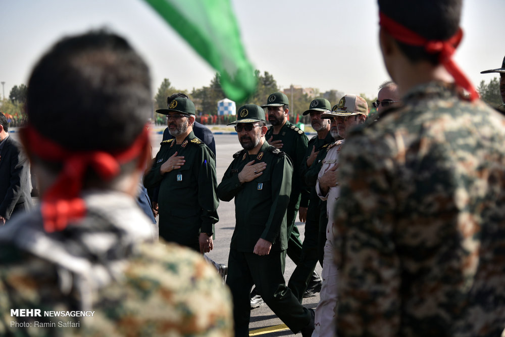 تصویری رپورٹ: مشہد مقدس میں محمد رسول اللہ (ص) سپاہ کی عاشورائی مشقیں