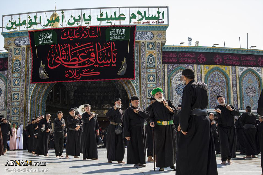 تصویری رپورٹ: کربلای معلی میں سید الشہداء حضرت امام حسین(ع) کی عزاداری