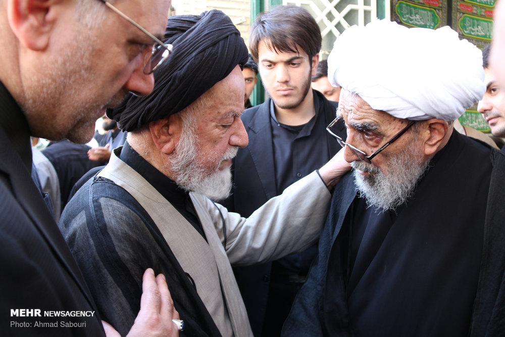 تصویری رپورٹ: آیت اللہ مرتضی اشرفی شاہرودی کی تشییع جنازہ