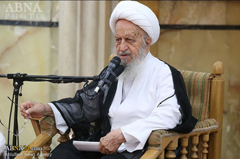 آية الله مكارم الشيرازي يدعو إلى اتخاذ اجراءات لاصلاح القضايا الاخلاقية في الفضاء الافتراضي