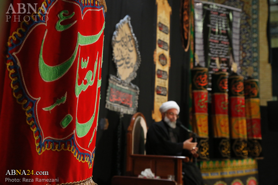 تقرير مصور/ الليلة الثالثة من مجلس العزاء الحسيني في مسجد جمكران المقدس