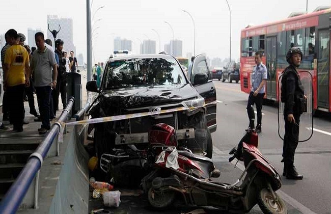 مقتل 9 أشخاص بحادثة دهس في جنوب الصين
