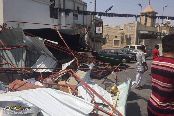 Saudi forces tear down Muharram mourning tents in Shia Qatif region / Pics