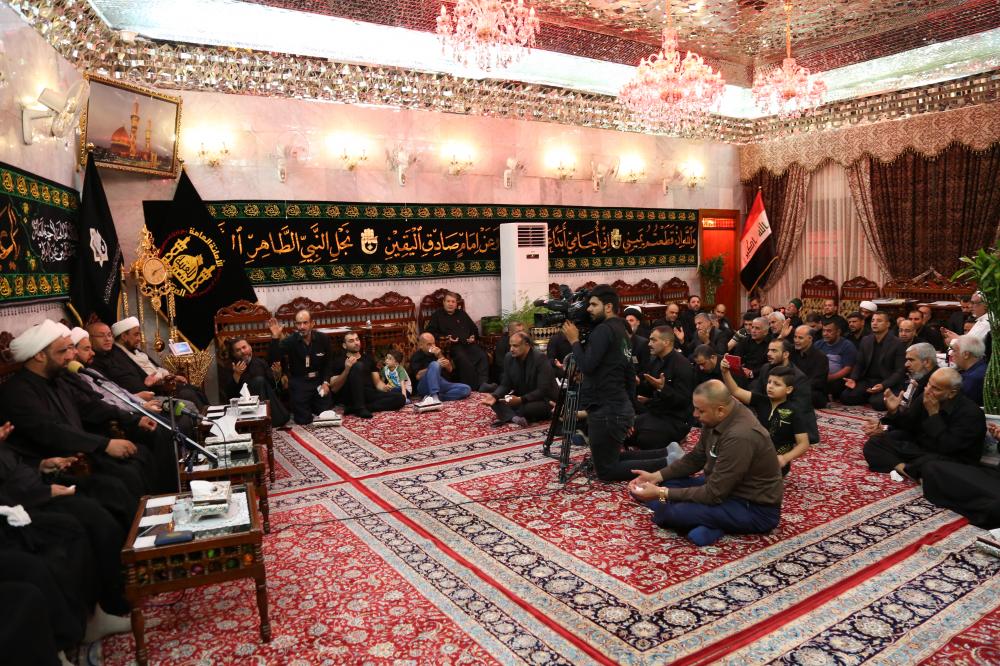 تقرير مصور/ العتبةُ العبّاسيةُ المقدّسة تنظّم عدداً من المجالس الحسينيّة