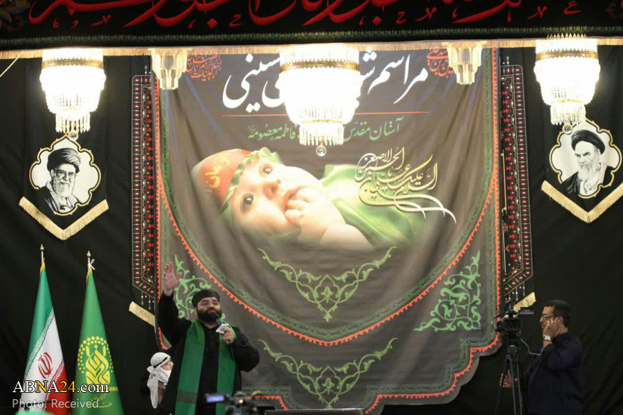 تصویری رپورٹ: عالمی یوم علی اصغر (ع) پر حرم حضرت معصومہ(س) میں حسینی شیرخواروں کا عظیم اجتماع
