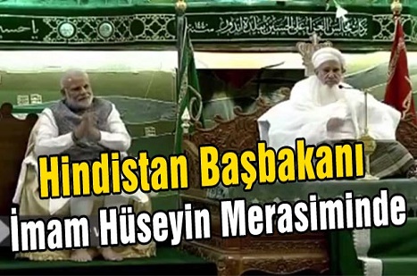 Hindistan Başbakanı İmam Hüseyin Merasiminde / Foto+Video