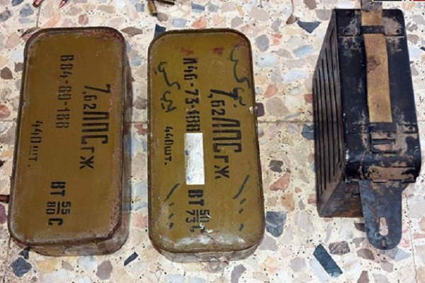 シリアのISの拠点からイスラエル製の武器発見