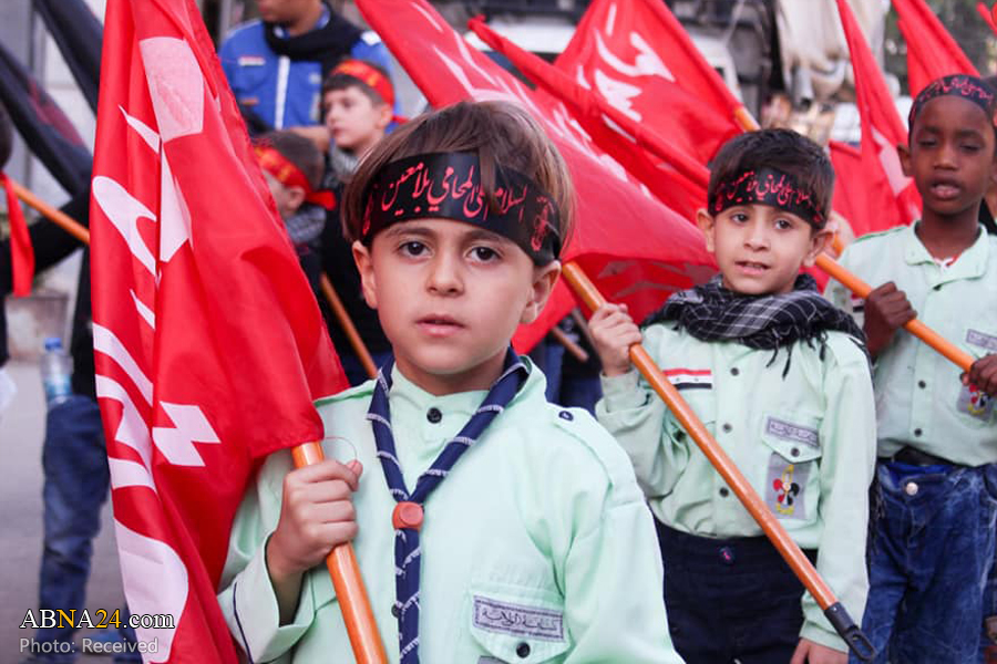 تقرير مصور/ كشافة الامام الحسين (ع) في مواكب عزائي