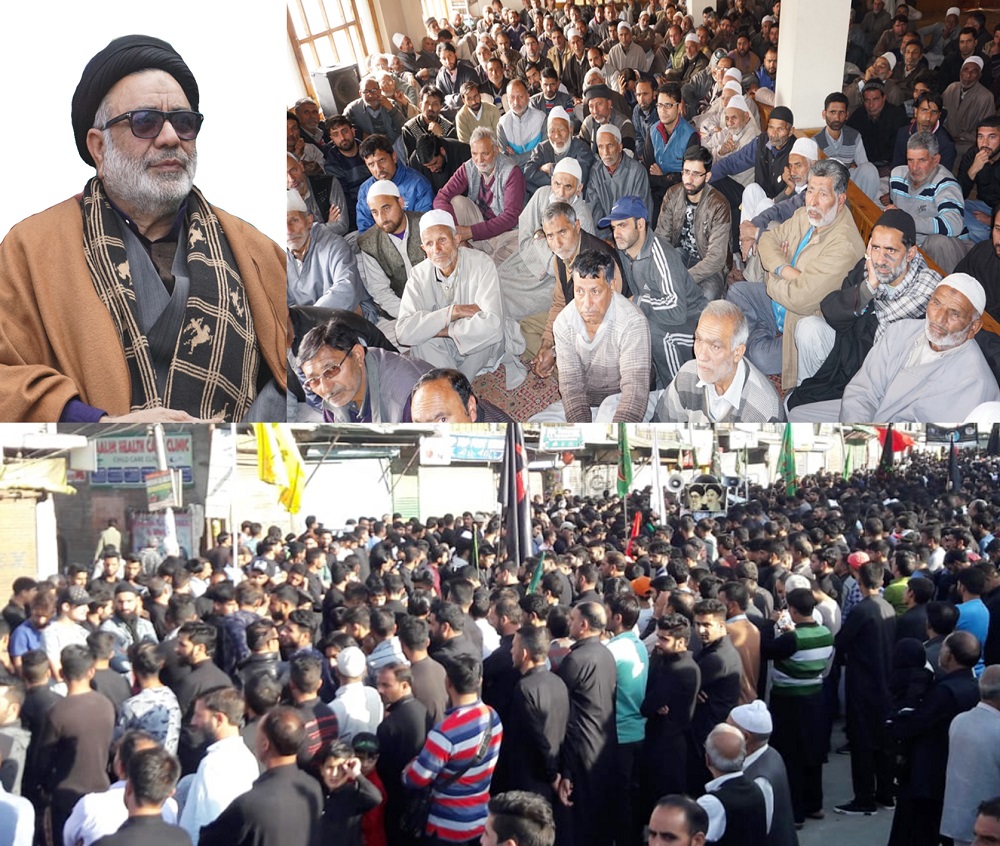 انجمن شرعی کے اہتمام سے جلوس ہائے عزا کا سلسلہ جاری