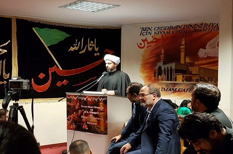 Berlin’de Hz.Hüseyin Matemi / FOTO