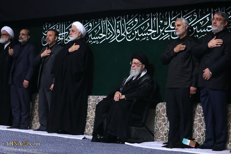 تقرير مصور/ قائد الثورة الاسلامية يشارك بمناسبة استشهاد الامام الحسين (ع)