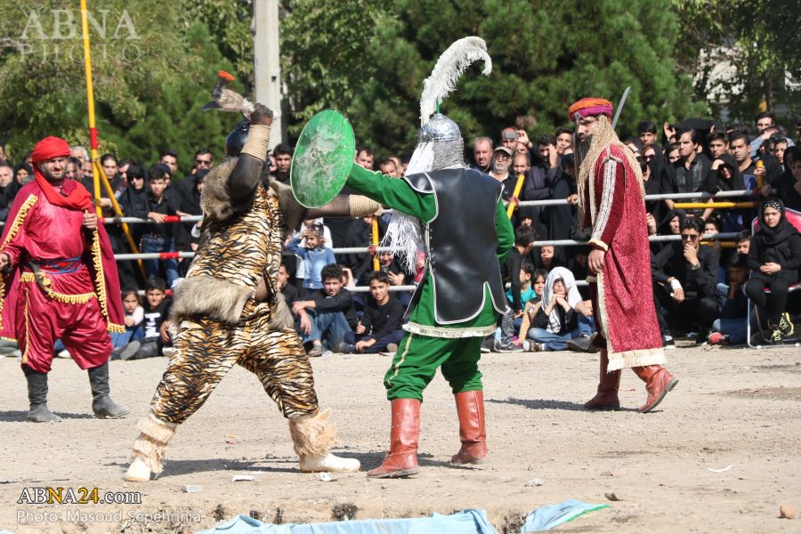 تقرير مصور/ تمثيل واقعة الطفل في مدينة تبريز الايرانية
