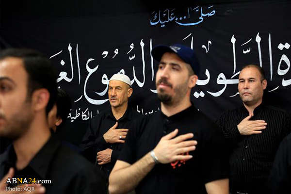 Turkish Shia Muslims held Muharram mourning ceremonies at Imam Reza Shrine