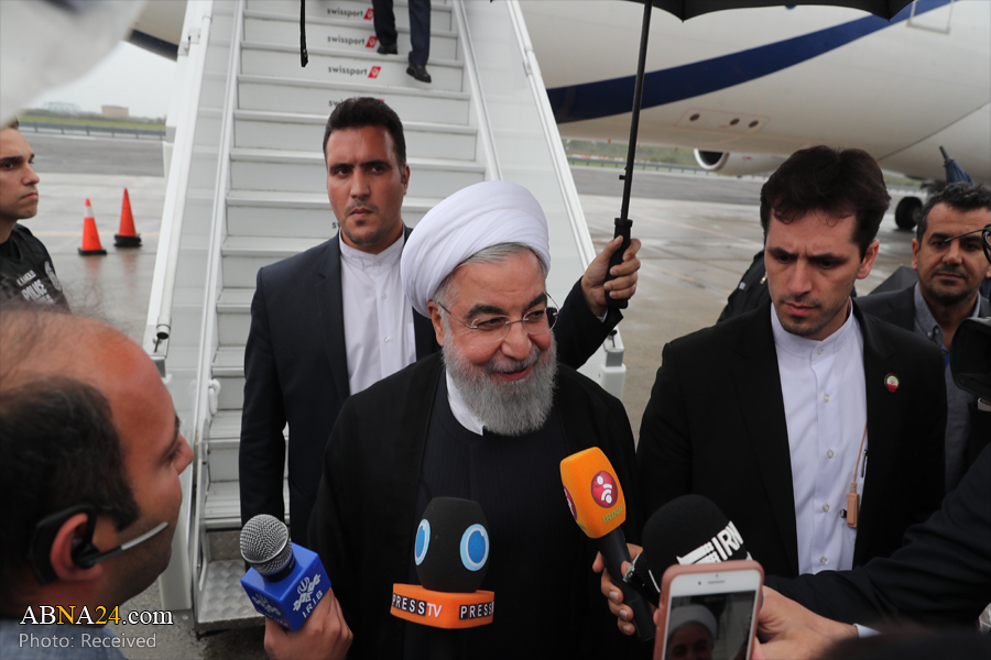 Pres. Rouhani: Trip aimed at expressing Iran’s policies towards region, world