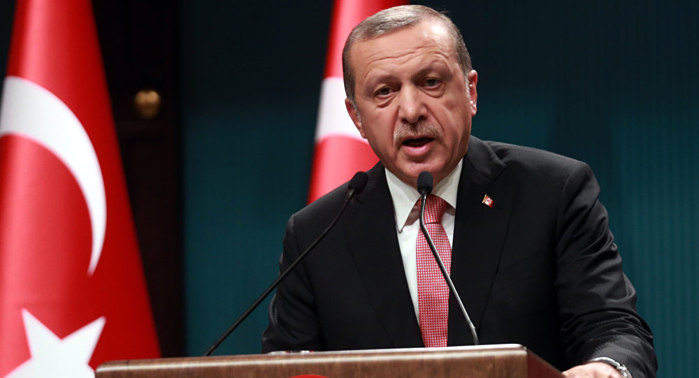 Erdogan indica ameaça principal para Síria