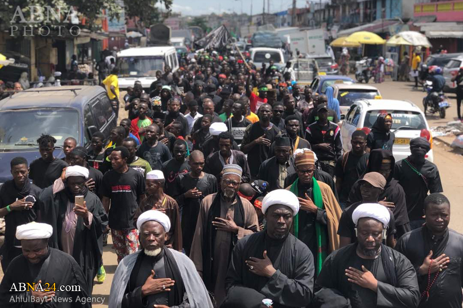  “Procesiones del luto hussainí de ‘Ashura en Gana”