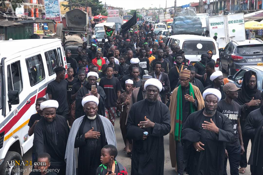 Photos: Ashura mourning procession in Ghana