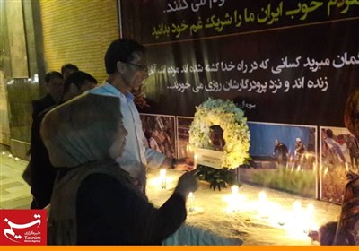 مشہد: پاکستانی قونصلیٹ کی جانب سے شہدائے اھواز کی یاد میں شمعیں روشن+ تصاویر