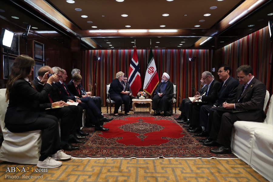 Pres. Rouhani: Iran welcomes deepening ties with Norway
