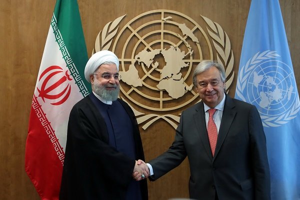 اقوام متحدہ کے سکریٹری جنرل کی شام میں ایران کے کردار کی تعریف
