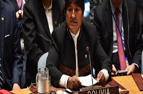 Morales’in BMGK’da İran’a destek konuşması