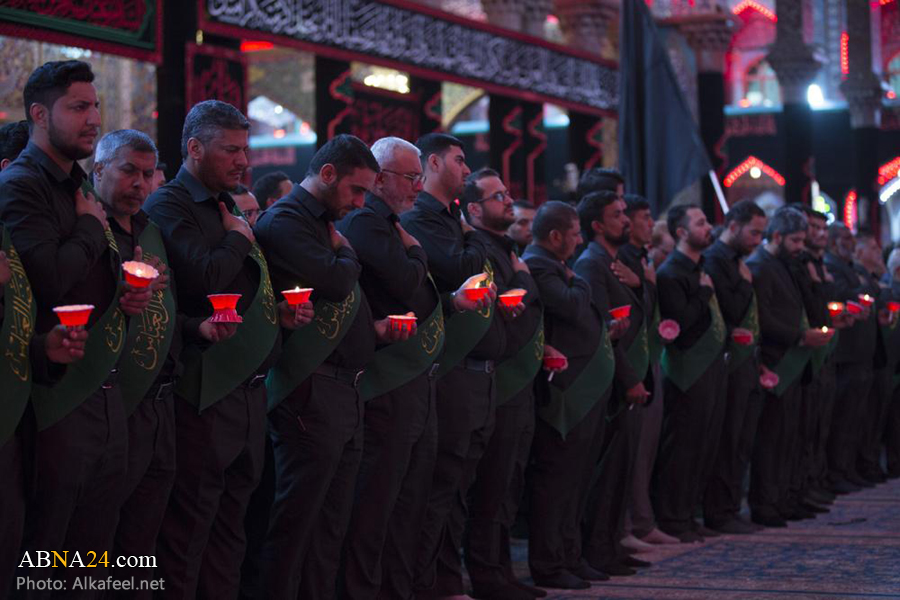 تقرير مصور/ خدمة العتبتين المقدستين يحيون ذكرى مرور سبعة ايام على استشهاد الإمام الحسين (ع) 