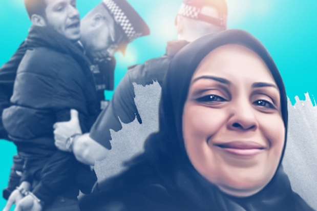 المعتقلة "هاجر منصور" في اتصال مقلق مع ابنتها: سامحيني إن حصل لي شيء